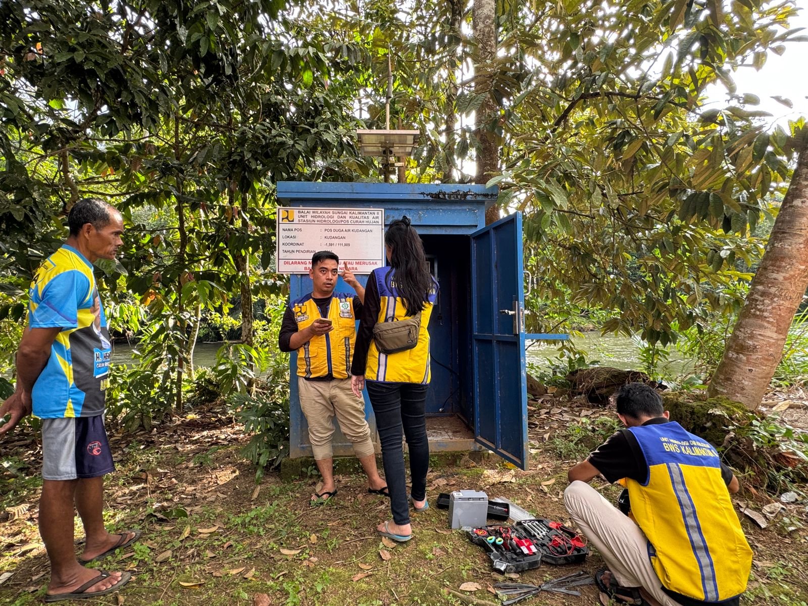 Monitoring dan Evaluasi Pos Hidrologi